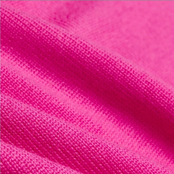 Wilfred cyprie mock neck merino wool sweater in vital pink sz S - Picture 10 of 10